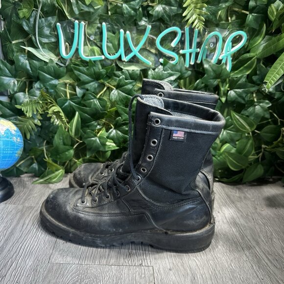 VTG Danner Men\'s 8 D Acadia 21210 Black Gore-Tex Military Style Boots main image 10